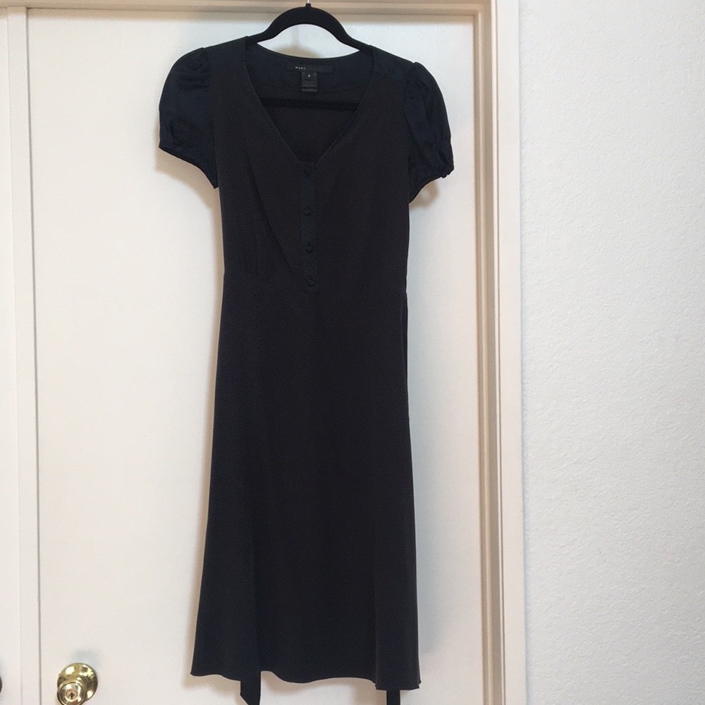 Marc Jacobs Silk Black Dress